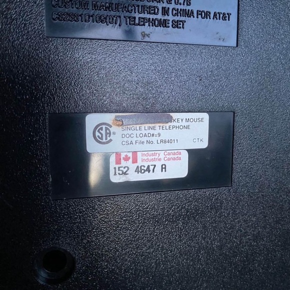 Vintage Disney Mickey Mouse telephone landline phone - Picture 10 of 10